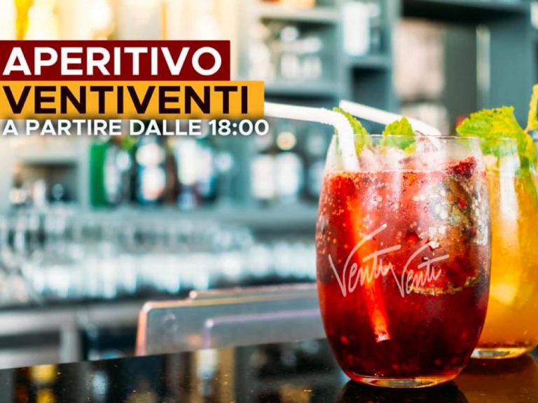 Alle 18:00 inizia il nostro aperitivo!